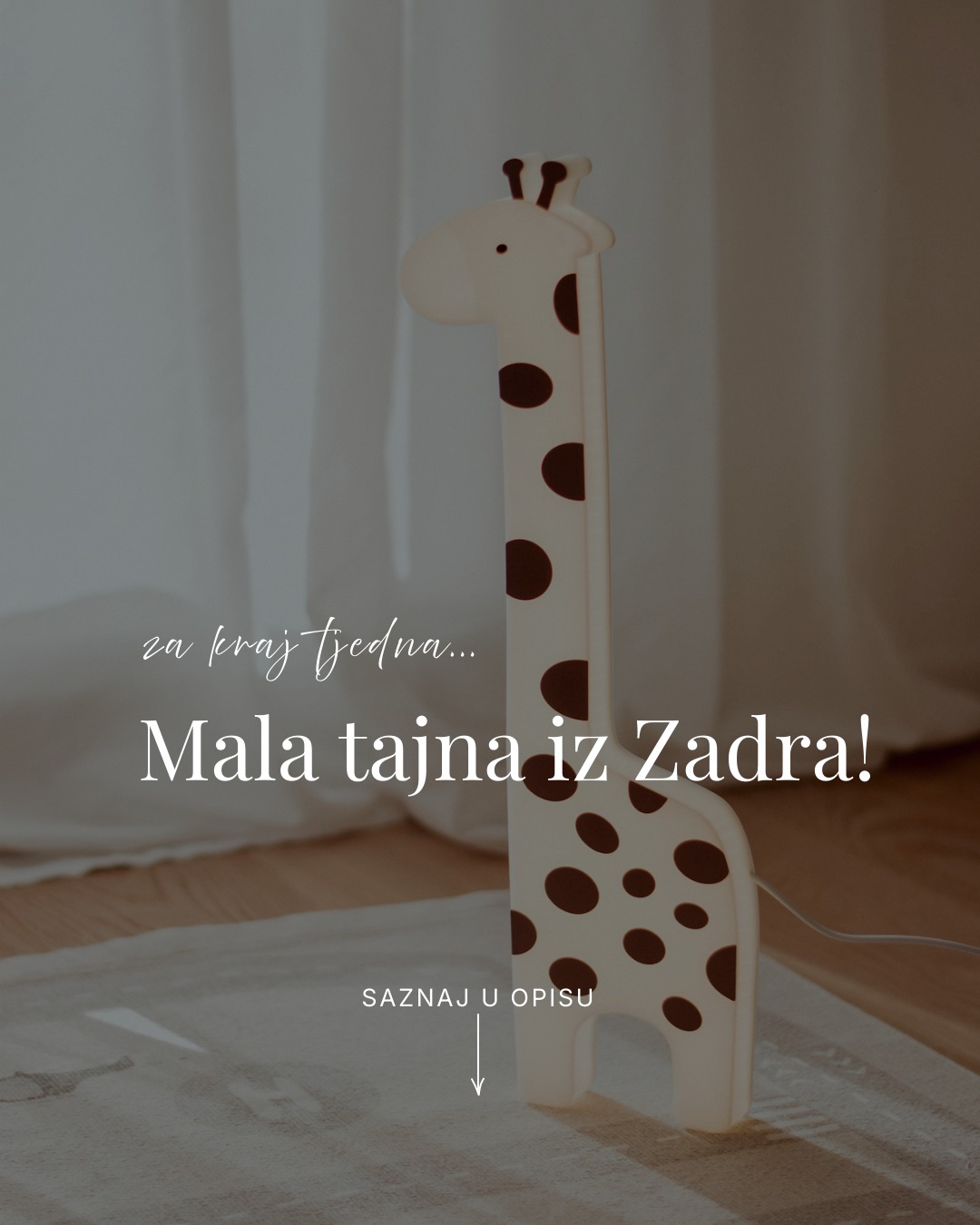 Pa dragi naši iz Zadra i okolice... ako do sada niste znali – sad hoćete. 😄
Tamo negdje od kraja prošle godine, u preslatki dućan @e.m.babyroom u Zadru uselile su se naše tri lampice:
☁️ oblačić
⭐️ zvjezdica i
🌙 polumjesec
A od nedavno, pridružila im se i najnovija članica Perla ekipe - naša preeeslatka žirafica. 🦒✨
I sve imaju isti cilj - uljepšati nečiji dan i sobicu!
Ove su lampice, iznimno za Perlu, već gotove, znači ne moraš čekati na izradu, što je idealno ako trebaš last minute poklon za bebu ili dijete ili jednostavno želiš nešto nježno i posebno za dječju sobicu.
Ali moram spomenuti i jedan mali detaljčić… ove lampice ne mogu se personalizirati. Ali, ako želiš i to - nikakav problem, samo se javi nama. 😉
A kad već svratiš po lampicu, možeš ju odmah upariti sa mekanim stvarčicama iz asortimana @e.m.babyroom – dekice, jastuči… sve što je preeeslatko i neodoljivo, i toliko usklađeno s lampama da bi čovjek pomislio da smo lampe radili baš po njima (čak i ako ne zna da jesmo!) 😄
Ja samo mogu zamišljati kako izgledaju na okupu, a ti, ako si u Zadru - navrati, razgledaj i javi nam koju si udomio/la. A ako nisi te sreće, uvijek se možeš javiti nama da stvorimo savršenu lampu za tebe. ✨
A sad ovako na prvu… koju bi ti odabrao/la? 👇
☁️ Oblačić
⭐️ Zvjezdica
🌙 Polumjesec
🦒 Žirafica
P. S. Ne krivim te ako izađeš sa cijelom ekipom. 😉